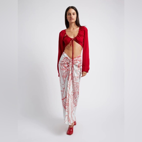 Christopher Esber Dresses & Skirts - Christopher Esber Ruched Maxi Skirt NWT